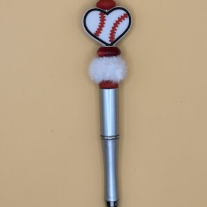 Play Ball Plush Beadable Pen