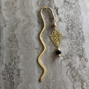 Tiffany Gold Jewelry Bookmark